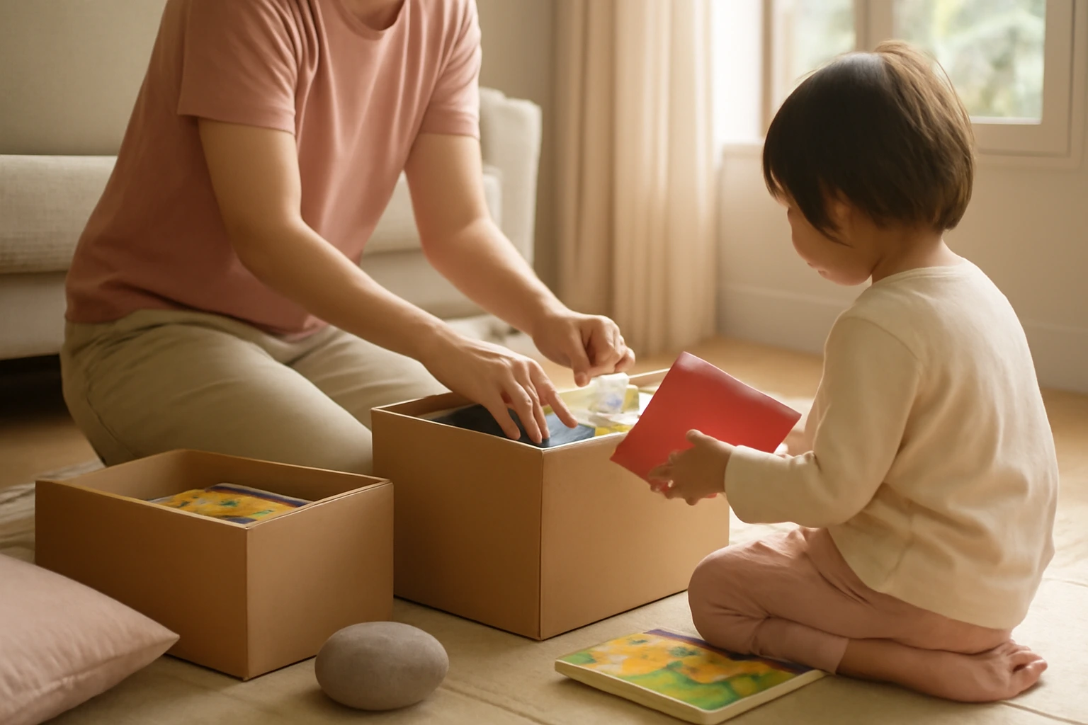 Làm việc thiện cùng con trẻ: dạy con biết chia sẻ trong năm hạn của cả nhà