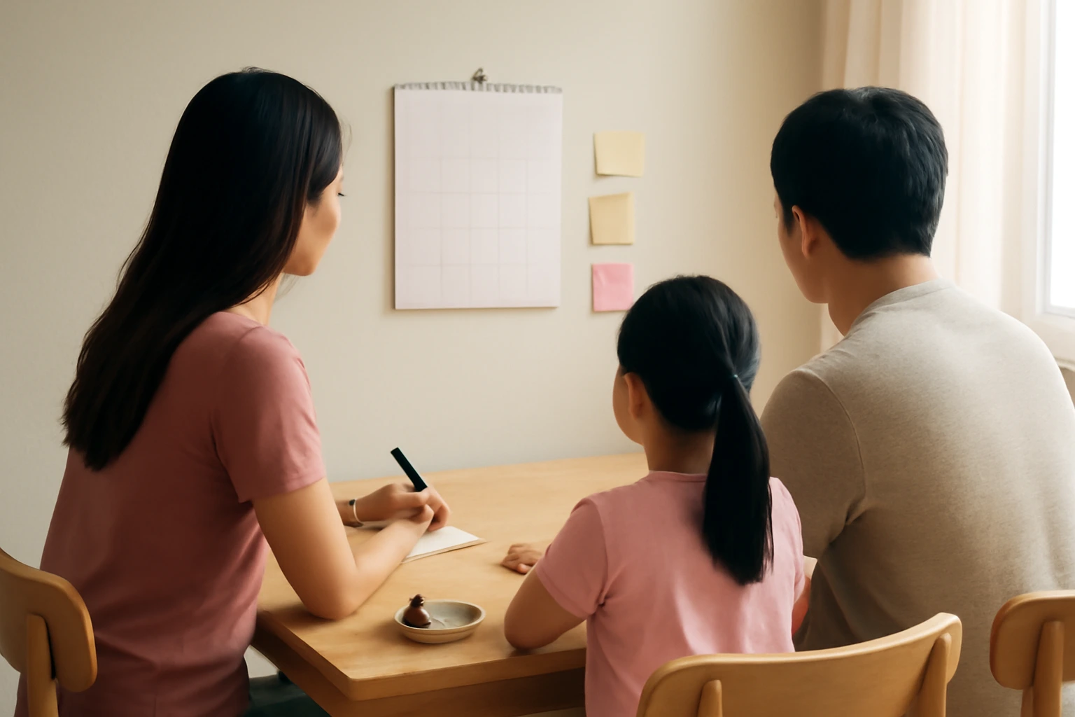 Lập kế hoạch năm hạn cho cả nhà trong một buổi: bảng việc theo quý từ sức khỏe tới tiền bạc
